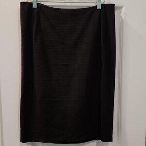 LIVERPOOL LOS ANGELES BLACK PENCIL SKIRT STRETCH SIZE 14 NWOT